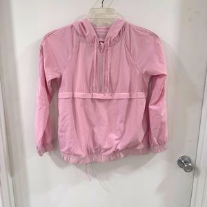 Lululemon like new pink mesh packable jacket